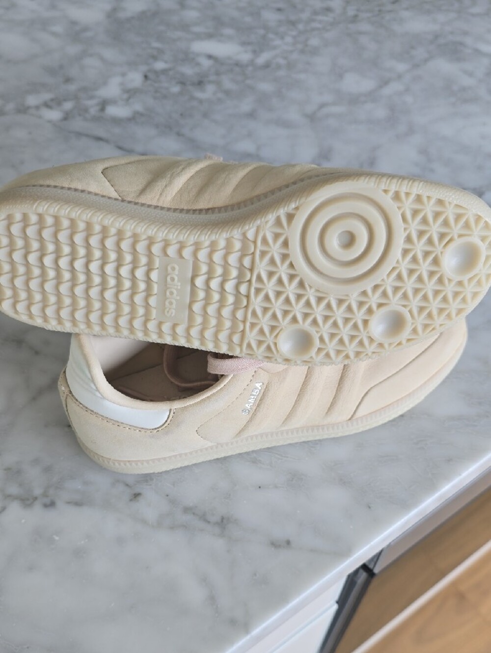 Adidas Samba Strata Sneaker Sand 5 $229 - Picture 4 of 7